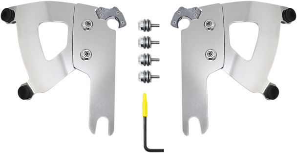 Memphis Shades Road Warrior Mounting Kit - Polished - Flhrs/Xs Mek2040