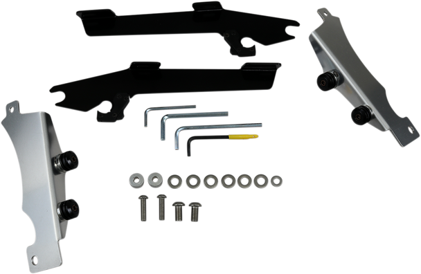 Memphis Shades Batwing Trigger Lock Mounting Kit - V Star - Black Mek1910