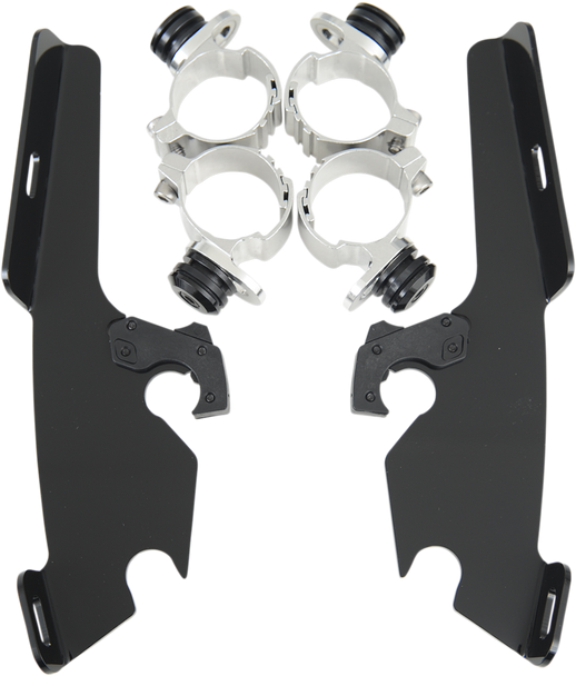 Memphis Shades Fats/Slim Trigger Lock Mounting Kit - Vtx 1300 - Black Meb8973
