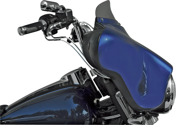 Wind Vest Windshield - 4" - Smoke - Flht/X 61-4010 Wind Vest Windshield - 4" - Smoke - Flht/X 61-4010