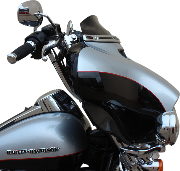 Klock Werks Flare Windshield - 4" - Black - '14-'23 Flh Kww-01-0404