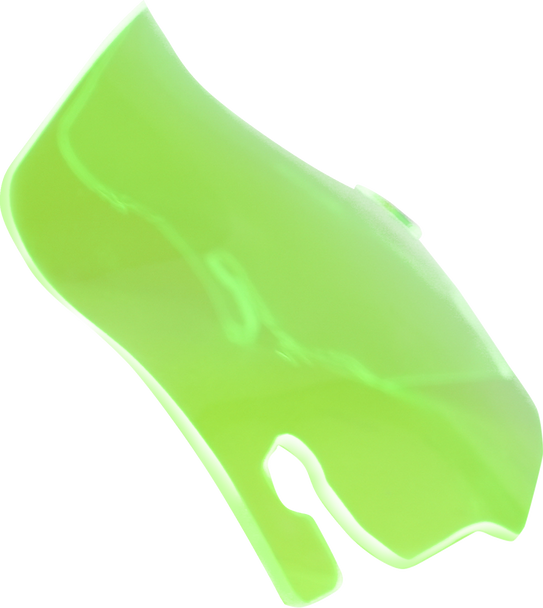 Klock Werks Kolor Flare Windshield - 3-1/2" - Green Ice - Flr Kww-01-0656