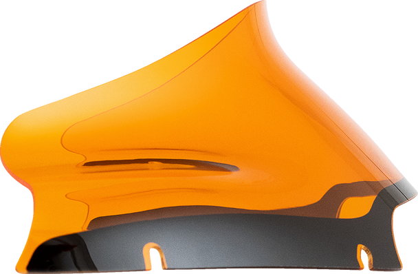 Klock Werks Kolor Flare Sport Windshield - 6" - Orange - Fltr Kww-01-0661