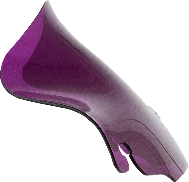 Klock Werks Kolor Flare Windshield - 6-1/2" - Purple - Flh Kww-01-0700
