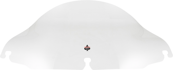 Klock Werks Flare Windshield - 6-1/2" - Clear - Flh Kww-01-0701