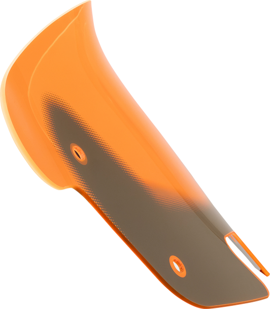 Kolor Flare Windshield - 10" - Orange Ice Kww-04-0632