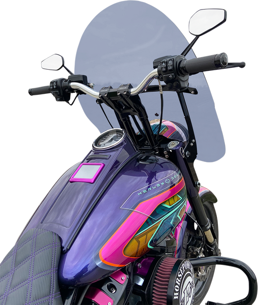 Klock Werks Billboard Windshield - 17-1/2" - Dark Smoke Kww-02-0602