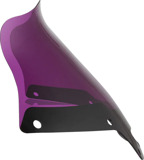Klock Werks Kolor Flare Sport Windshield - 8" - Purple - Fxlrst Kww-02-0634
