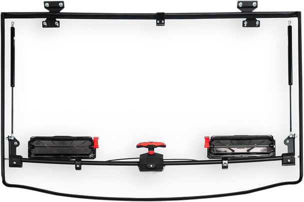Seizmik Flip-Up Windshield - Pro-Fit - Polaris 50-50220Kit