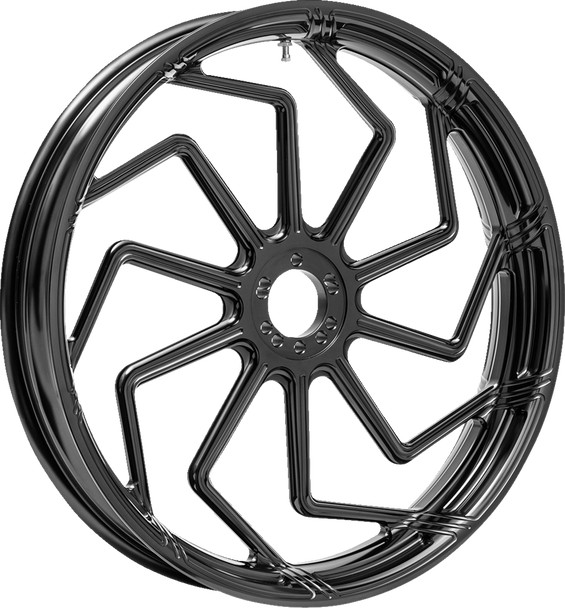 Arlen Ness Wheel - Kickback - 10 Spoke - Forged - Black - 21X3.5 71-506