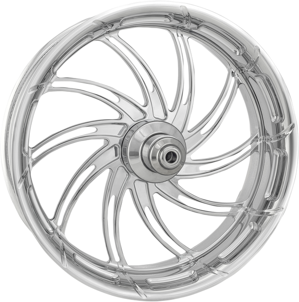 Performance Machine (Pm) Wheel - Supra - Front - Dual Disc/With Abs - Chrome - 21X3.5 - '08+ Fl 1204-7106R-Supaj-Ch