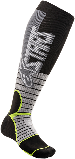 Mx Pro Socks - Gray/Yellow - Medium 4701520-905-Sm