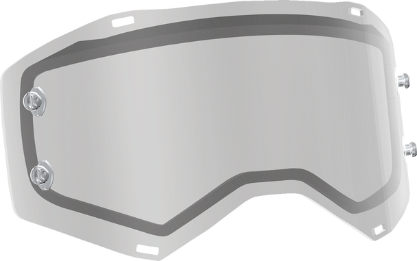 Scott Prospect/Fury Lens - Dual - Works - Anti-Fog - Clear 265518-102