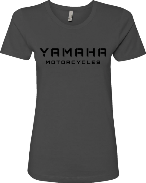 Yamaha Apparel Women'S Yamaha Motorcycles T-Shirt - Charcoal Black - Small Np21S-M3137-S