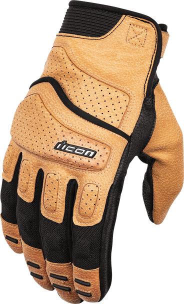 Icon Women'S Superduty3 Gloves - Tan - Xs