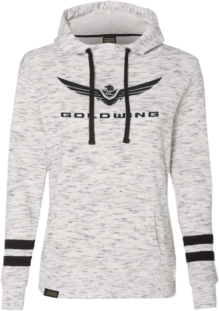 Factory Effex Women'S Goldwing Bold Pullover Hoodie - White/Black - Small 25-88820