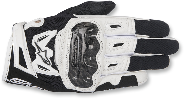 Stella Smx-2 Air Carbon V2 Gloves - Black/White - Large 3517717-12-L