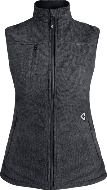 Women'S 7V Thermite Heated Fleece Vest 2.0 - Gray - Large Ger-Tfvst-7V-W-Gl