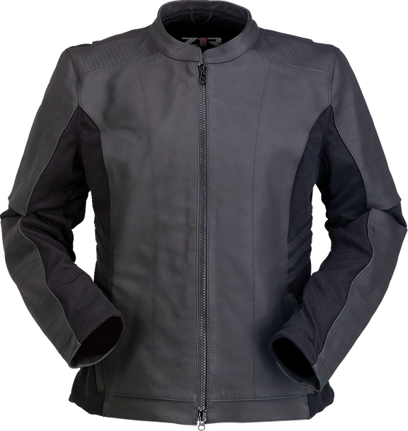 Z1R Women'S Bellona Leather Jacket - Black - Xl