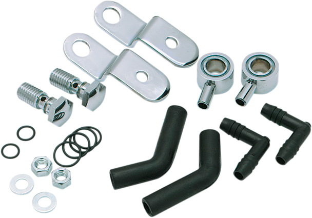 Mikuni Hsr Carburetor Head-Breather Kit - Evolution Big Twin/Sportster Khs-020
