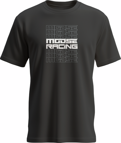 Moose Offroad Youth Recurrence T-Shirt - Black - Small 3032-3796