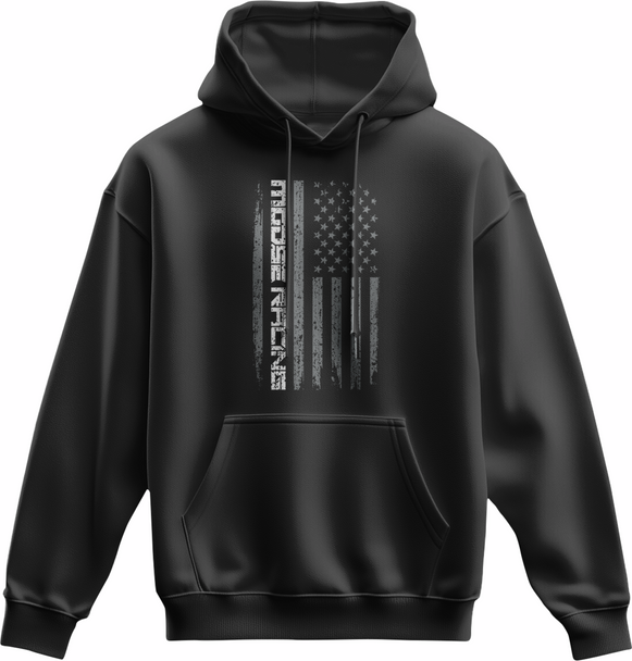 Moose Offroad Youth Stars And Stripes Forever Hoodie - Black - Small 3052-0702