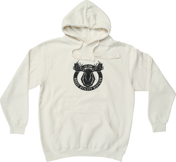 Moose Offroad Mud Badge Hoodie - Natural - Medium 3050-6960