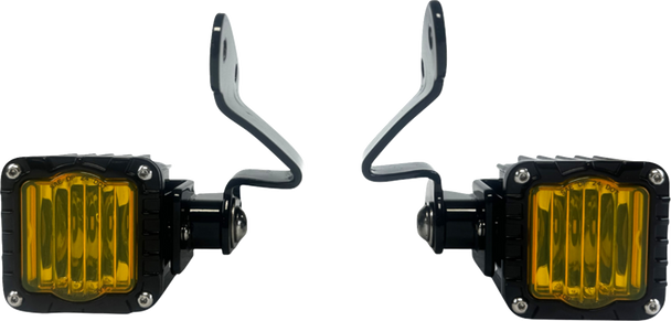 Custom Dynamics Front Turn Signals - Shark Demo® - Led - Yellow Sd-23Rg-Ft-Ybâ 