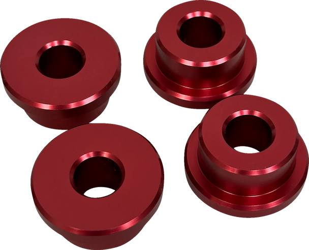 Pro-One Perf.Mfg. Solid Riser Bushing Kit - Red 103050R