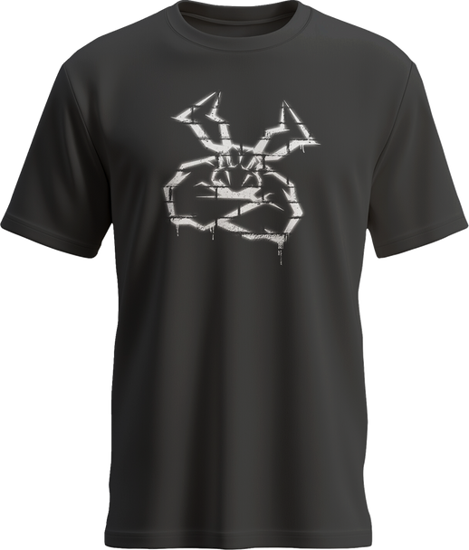 Moose Offroad Youth Agroid Grafitti T-Shirt - Black - Medium 3032-3822