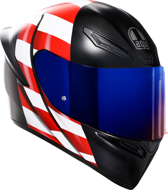 Agv K1 S Helmet - Us Flag - Red/White/Blue - Xl 2118394003-068-Xl