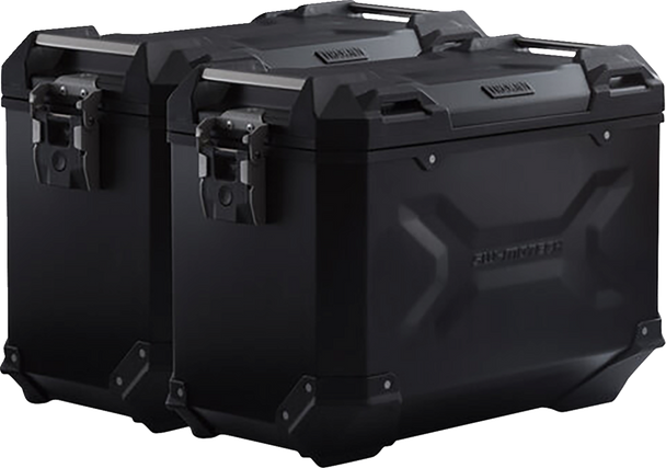 Sw-Motech Trax Adv Aluminum Case System - Black - Triumph Tiger/Tiger Explorer 1200 '12-'21 Kft.11.483.70101/B