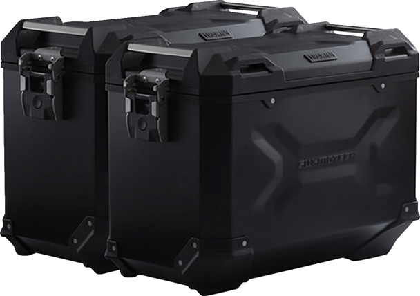 Sw-Motech Trax Adv Aluminum Case System - Black - Ktm Super Moto 950/Smr/Smt 990 '05-'13 Kft.04.621.70100/B Sw-Motech Trax Adv Aluminum Case System - Black - Ktm Super Moto 950/Smr/Smt 990 '05-'13 Kft.04.621.70100/B