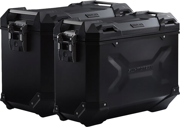 Sw-Motech Trax Adv Aluminum Case System - Black - Suzuki V-Strom 650 '11-'16 Kft.05.765.70000/B