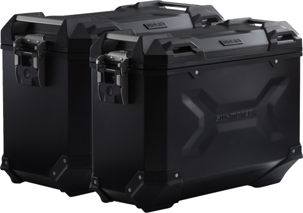 Sw-Motech Trax Adv Aluminum Case System - Black - Triumph Tiger 800 '10-'19 Kft.11.748.70001/B