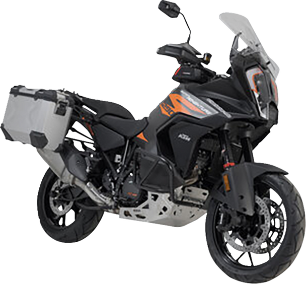 Sw-Motech Trax Adv Aluminum Case System - Silver - Ktm Super Adventure 1290 R/S '21-'24 Kft.04.835.70000/S Sw-Motech Trax Adv Aluminum Case System - Silver - Ktm Super Adventure 1290 R/S '21-'24 Kft.04.835.70000/S