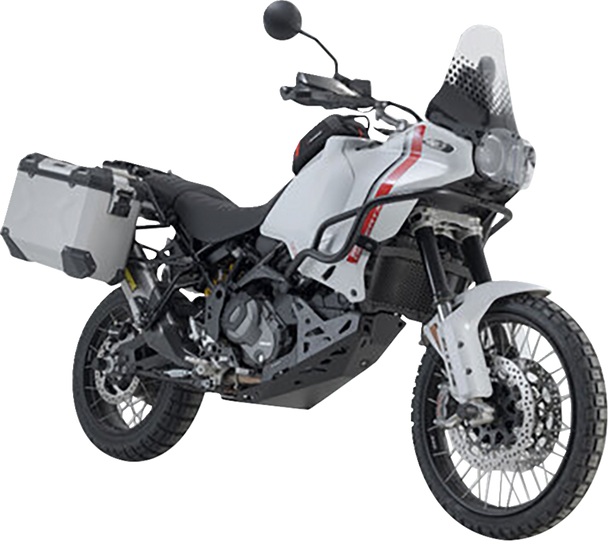 Sw-Motech Trax Adv Aluminum Case System - Silver - Ducati Desertx '22-'24 Kft.22.995.70100/S