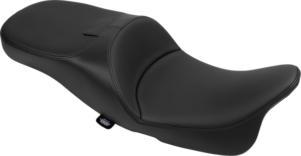 Drag Specialties Seats Extended Reach Freedom Seat - Solar Leather - Smooth Vinyl - Flt/Flh '09-'24