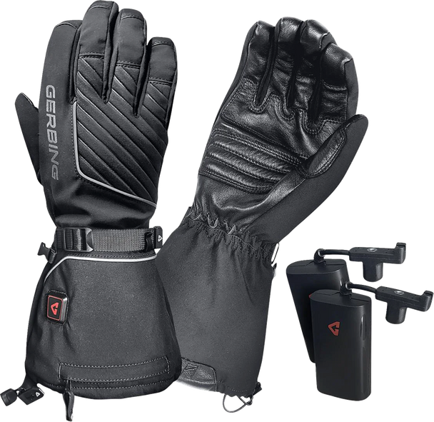 Gerbing Heated Clothing Women'S 7 V Atlas Ultra-Flex Battery Heated Gloves - Black - Xs Ger-Afgv-7V-W-Xs