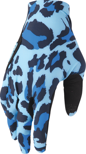 Thor Sportmode Cheetah Gloves - Midnight/Blue - 2Xl