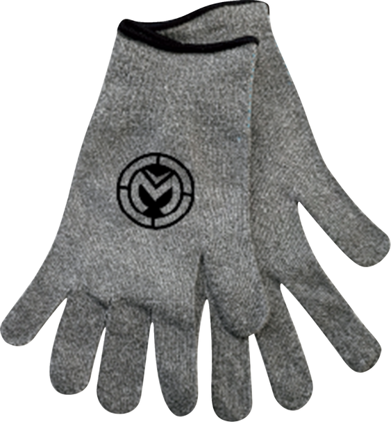 Moose Offroad Moose Full Finger Glove Liners - Heather Gray - Small 3330-8355