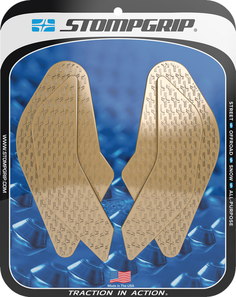 Stompgrip Traction Pad Tank Grips - Icon - Clear - Gsx-8R/S 55-14-0210C