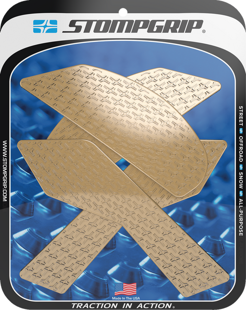 Stompgrip Traction Pad Tank Grips - Icon - Clear - Z 900 55-14-0144C