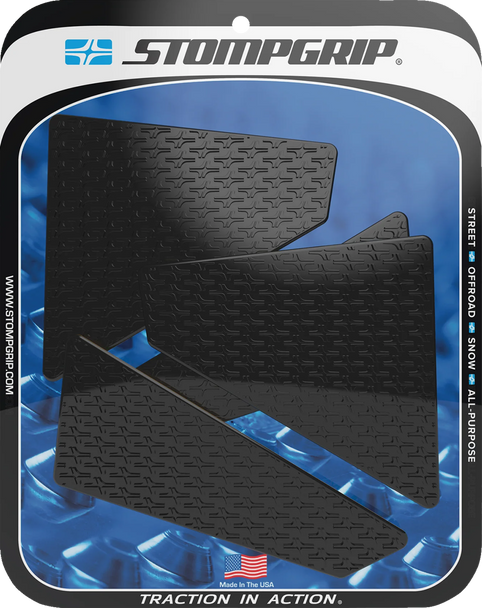 Stompgrip Traction Pad Tank Grips - Icon - Black - 1390 Super Duke R Evo 55-14-0213B