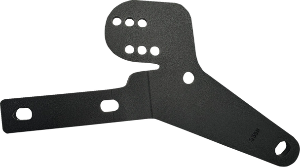 Bassani Xhaust Exhaust Bracket - Black - Fxlrst/Fxrst Bkt-S35R