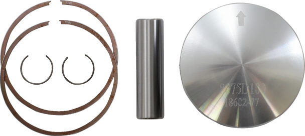 Wossner Piston Kit - 64.94 Mm - Yamaha 8075D100