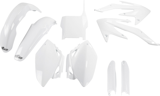 Ufo Body Kit - White - Honda - Crf450R Hokit108F@041