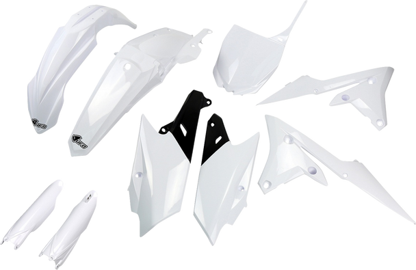 Ufo Body Kit - White - Yamaha - Yz 250/450 F '14-'18 Yakit318F@046