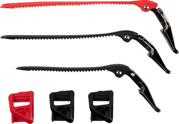 Thor Radial Strap Kit - Right - Red/Black