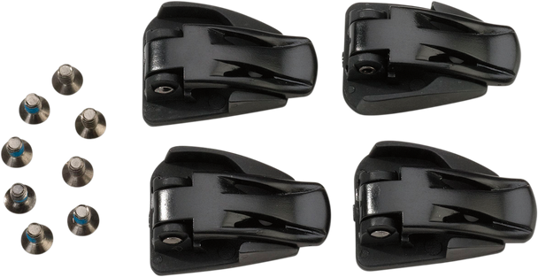 Moose Offroad Buckle Kit - Youth - Black 3430-0428